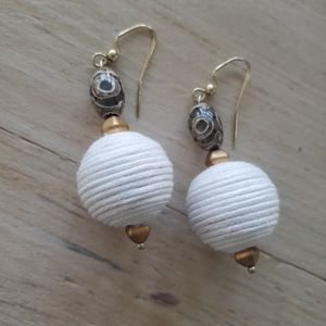 Devotionaluxe Agate Lantern Earrings New!